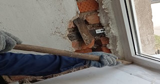 Демонтаж оконных откосов по выгодной цене от 515 руб. в Учалах - Сварной-Члы
