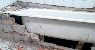 Демонтаж ванной комнаты в Учалах - стоимость работ от 824 руб. | Сварной-Члы